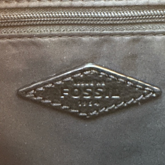 Fossil Cossbody Handbag with Snakeskin Print - Picture 3 of 7